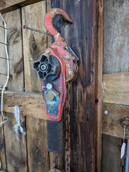 3/4 ton chain hoist or puller is 16".
