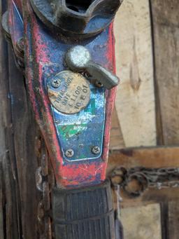 3/4 ton chain hoist or puller is 16".