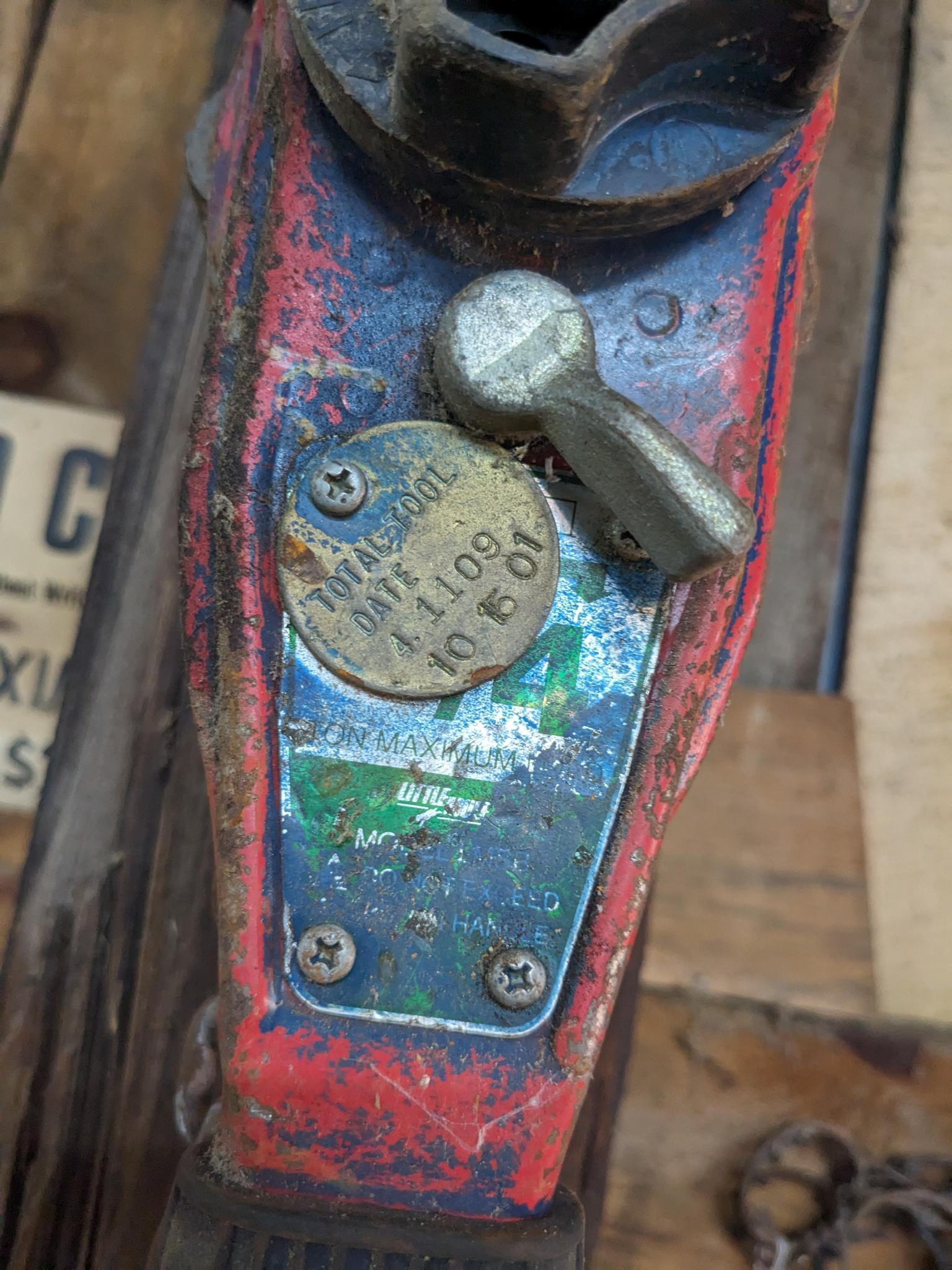 3/4 ton chain hoist or puller is 16".