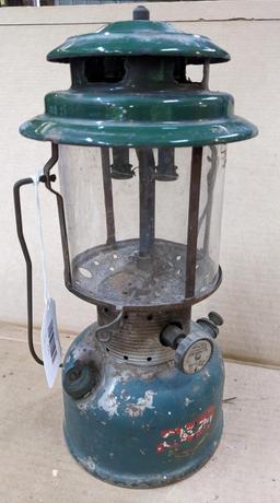 Coleman Model 220F lantern has the Coleman sunburst on the bottom and date code 9-64.