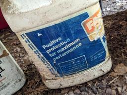 No shipping. Mostly full bottle of diesel fuel supplement; mostly empty bottle of heavy engine oil;
