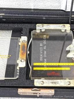 Vintage Austin Photo Interpret-O-Meter with original box, manual, and screwdriver. Mfg. by