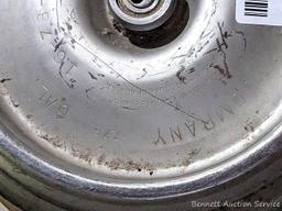 Pabst beer keg is about 13" x 16".