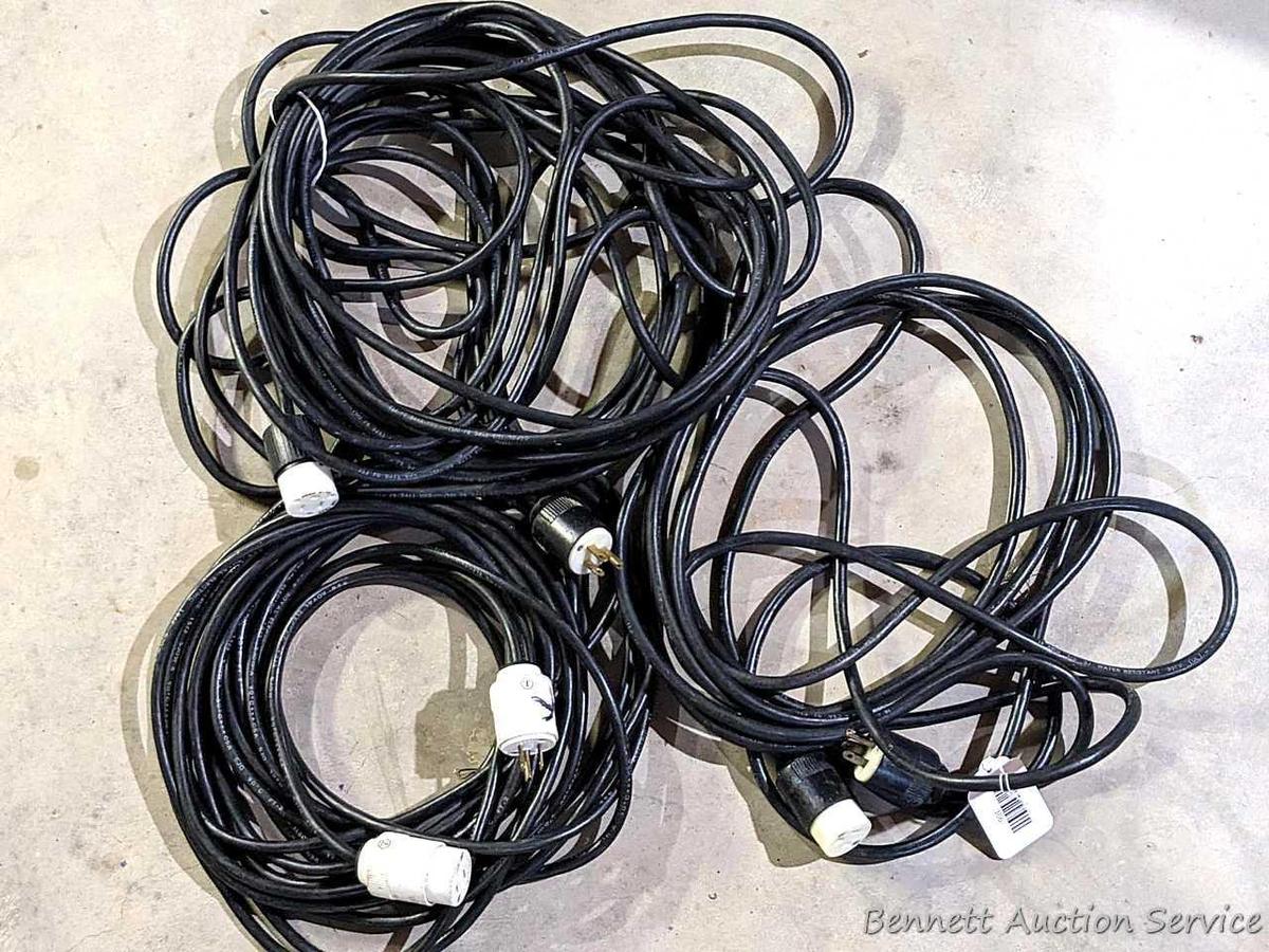 Extension cords incl 300v water resistant and other.