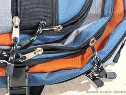 Nice Venture West hiking backpack is about 19" long and in good condition.