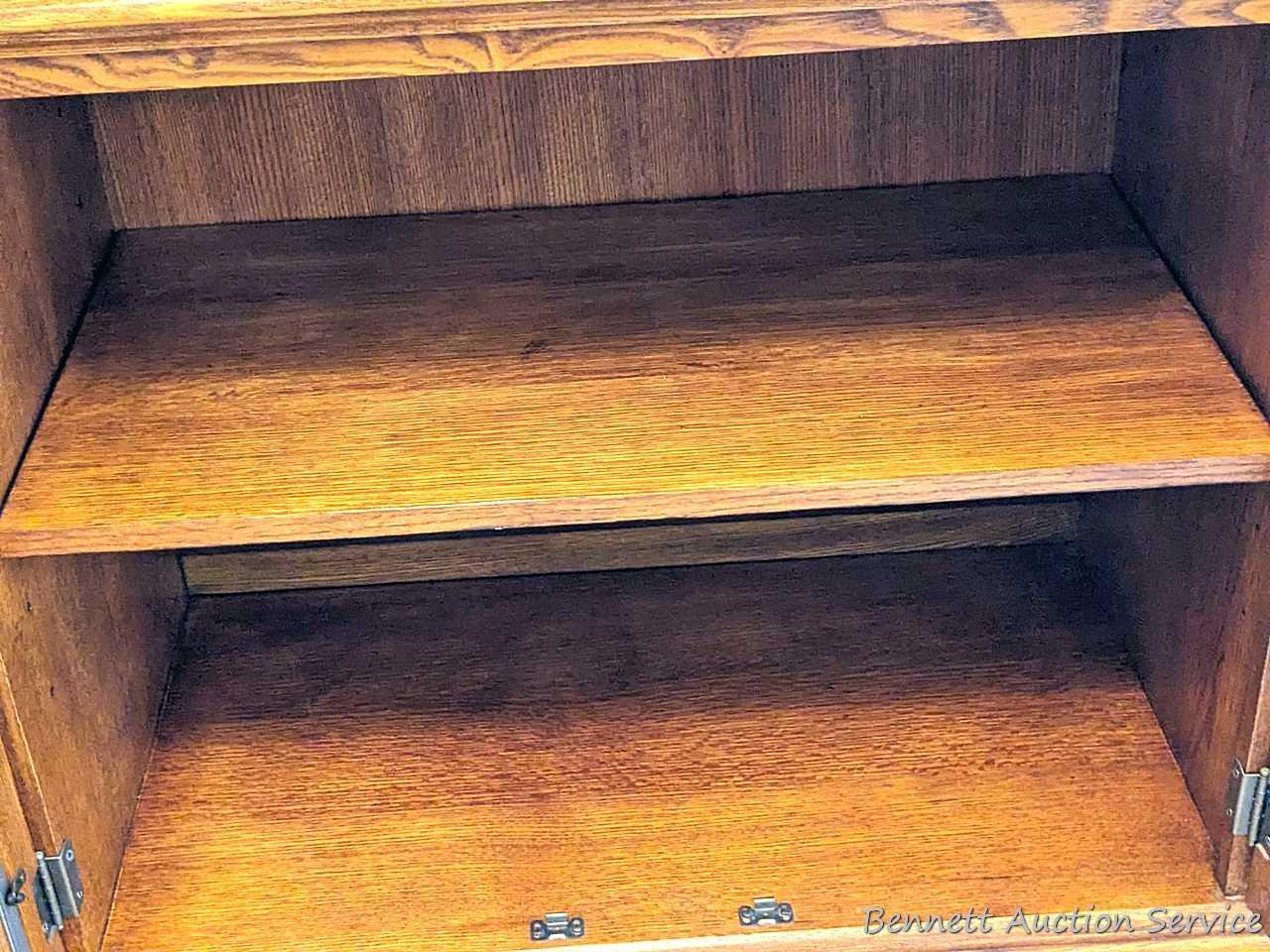 Beautiful sofa or hall table measures 4' x 30" high x 18" deep. Matches lots 42, 45, 51, 53, and 59.