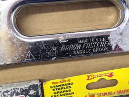 Arrow stapler, comes with two packages of Arrow staples and works.