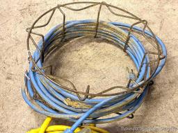 12 gauge triple feed extension cord is around 50'; other extension cord.