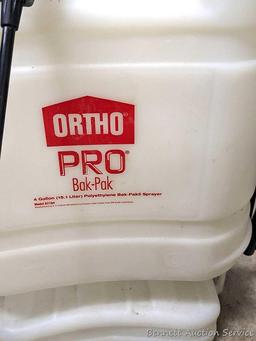 Ortho backpack style sprayer with 15 liter capacity.