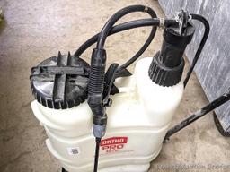 Ortho backpack style sprayer with 15 liter capacity.
