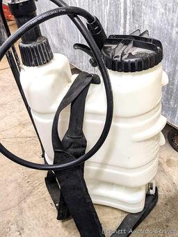 Ortho backpack style sprayer with 15 liter capacity.