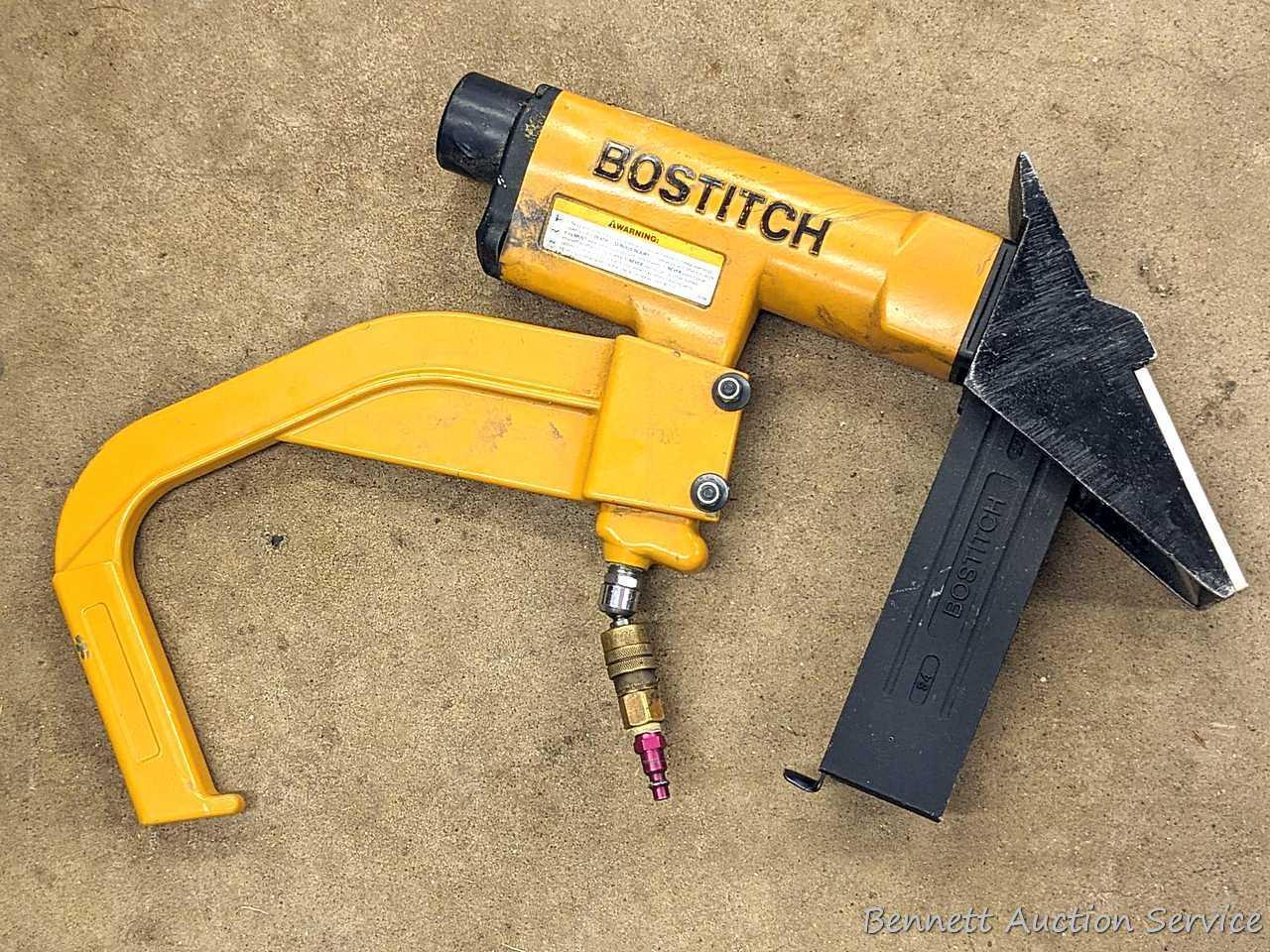 Bostitch Model MIII S4 pneumatic flooring nailer with trigger hammer.