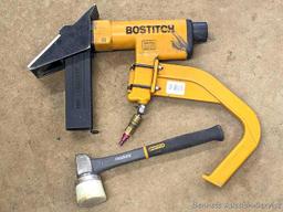 Bostitch Model MIII S4 pneumatic flooring nailer with trigger hammer.