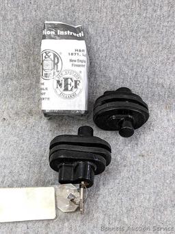 Master Lock gun lock, other gun locks, Smith's hunting knife sharpeners, bulls eye targets, Allen
