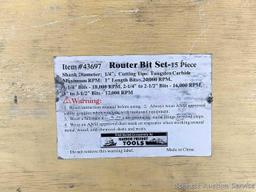 Bosch and other router bits