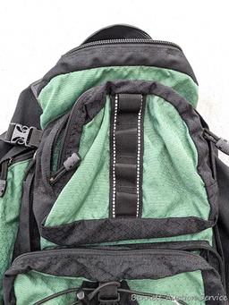 Eddie Bauer hiking backpack with plenty of pockets for your trail mix and gear for a day trip.