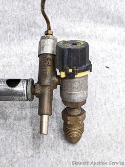 Mr. Heater single burner propane heater, great for ice fishing.