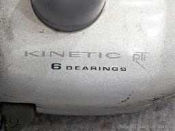 Two Zebco Quantum spinning reels. One is Kinetic KT30 PTi, the other a SS 4 Long Stroke.