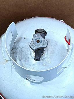 No shipping. Kwik Star 20 lb propane tank is nearly empty with newer style OPD valve.