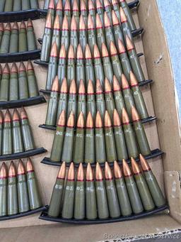 Approx 160 rounds of 7.62 x 39 Ammunition in stripper clips and with FMJ bullets.