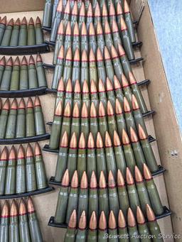 Approx 160 rounds of 7.62 x 39 Ammunition in stripper clips and with FMJ bullets.