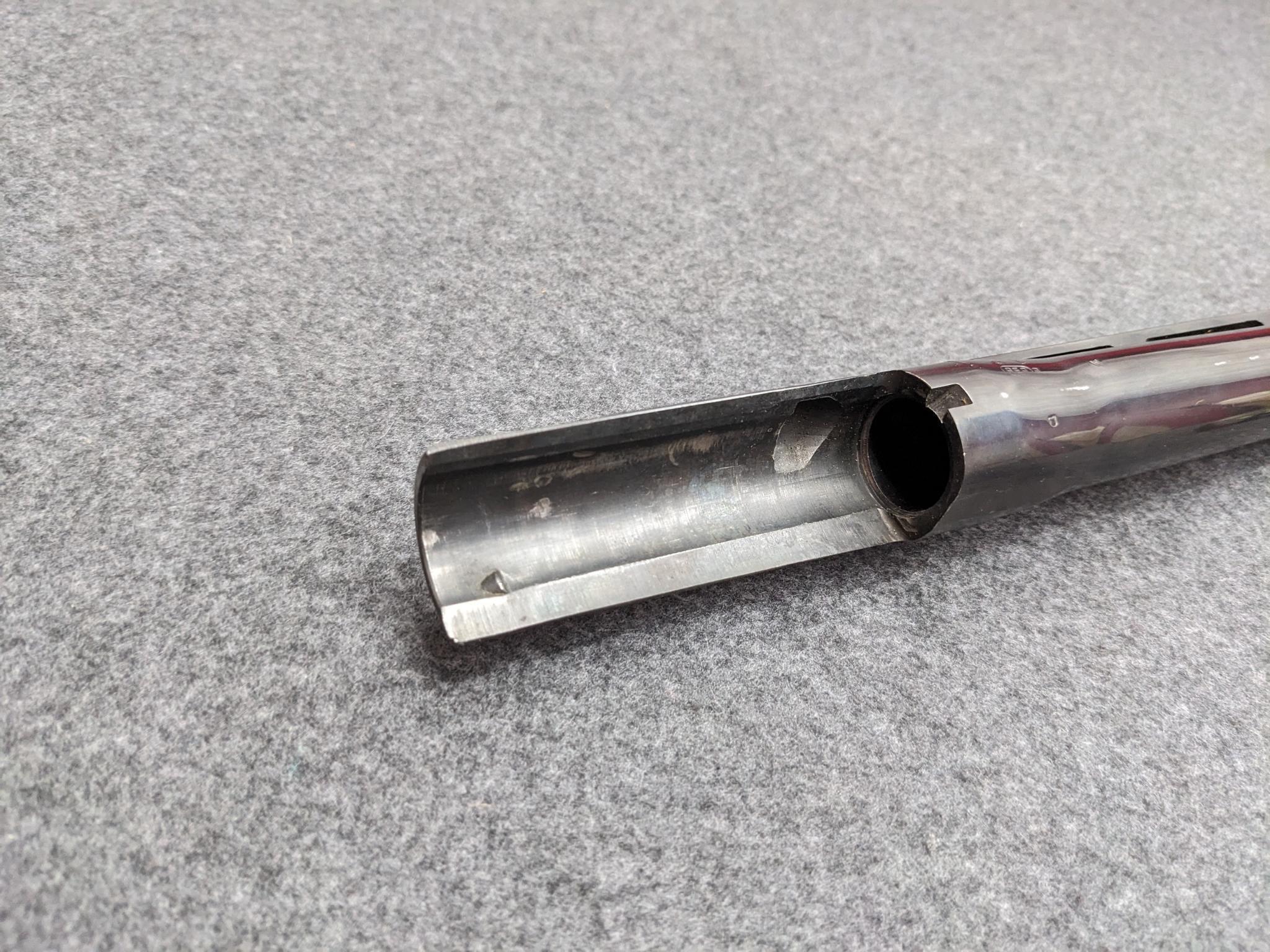 Barrel, choke tubes and wrench for Remington Model 11-87 shotgun and similar. 12 gauge barrel is 30"