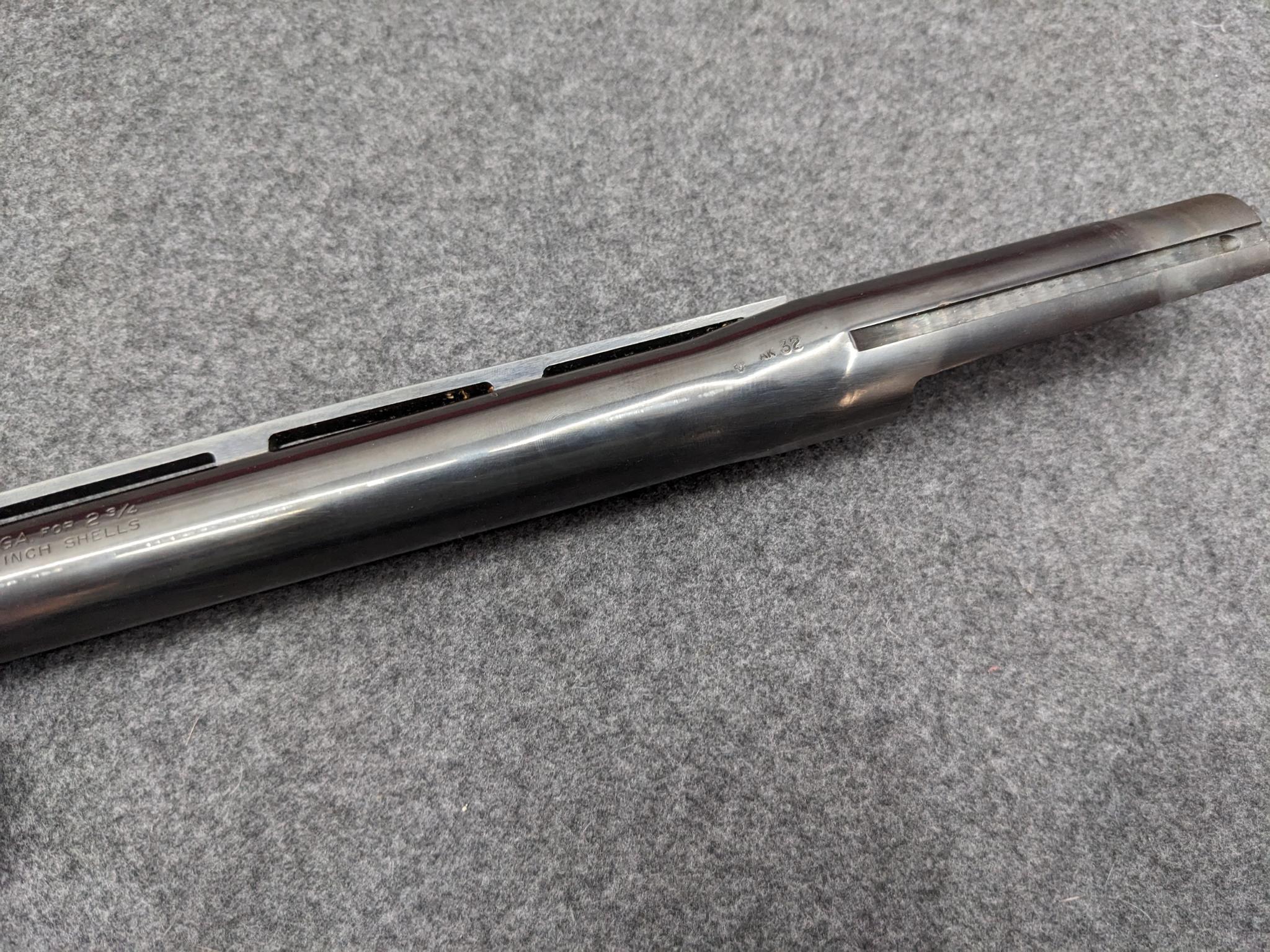Barrel, choke tubes and wrench for Remington Model 11-87 shotgun and similar. 12 gauge barrel is 30"