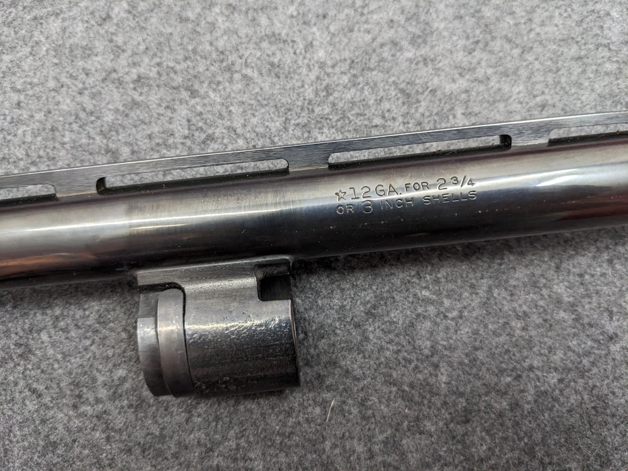 Barrel, choke tubes and wrench for Remington Model 11-87 shotgun and similar. 12 gauge barrel is 30"