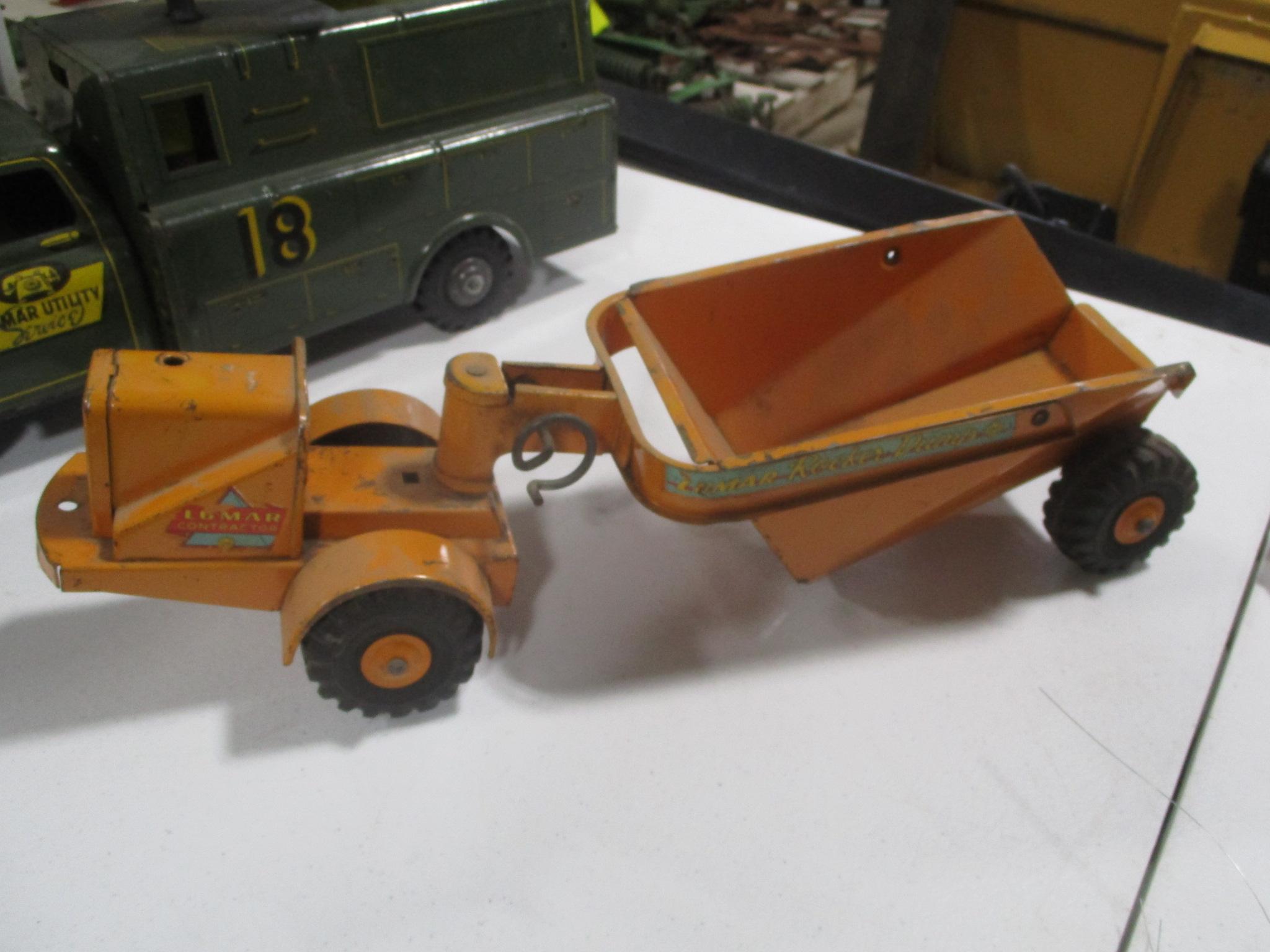 1950'S MARX LUMAR ROCKER DUMP EARTH MOVER