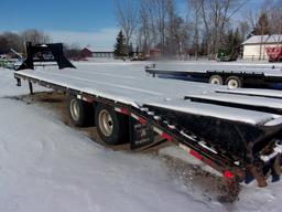 2012 25' BIG TEX G.N. TANDEM AXLE DUALY FLATBED