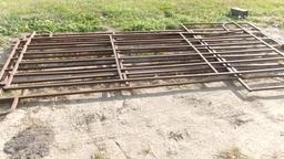 5' x 10' SQ. TUBING PANEL & 5' X 12' SQ. TUBING PANEL w/ gate