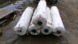 5-  48" x 9,840' OF ROUND BALE NET WRAP