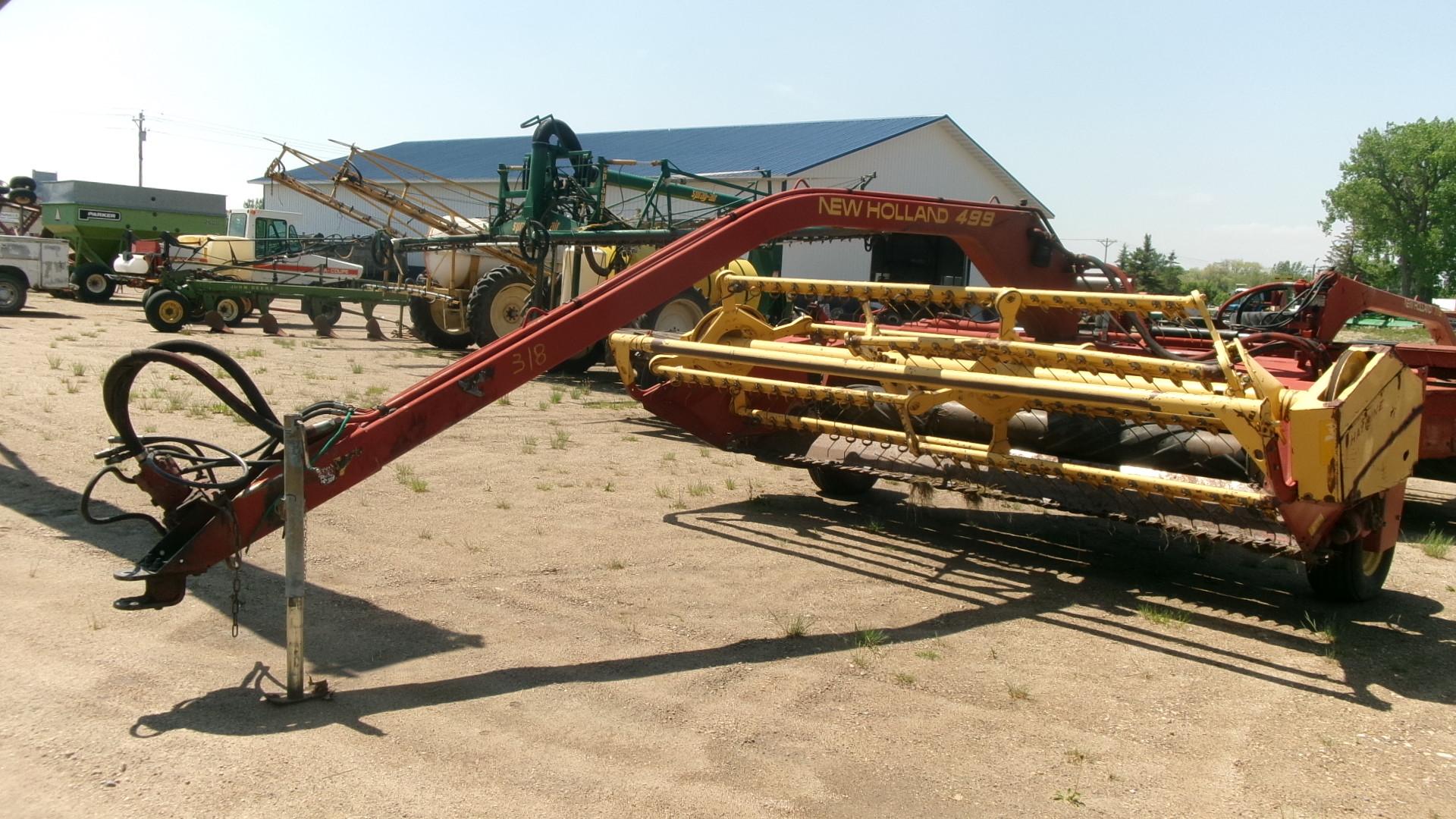 12' NEW HOLLAND 499 SWINGER HAYBINE, 540 PTO