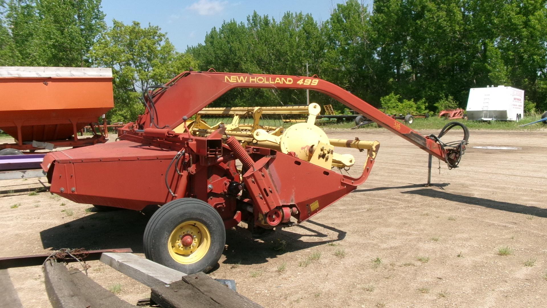 12' NEW HOLLAND 499 SWINGER HAYBINE, 540 PTO