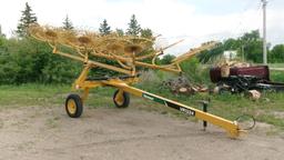2019 VERMEER VR 1224  12 WHEEL V RAKE, low acres, manual in office