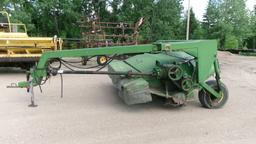 7' JOHN DEERE 1327 DISCBINE, impeller conditioner, 1,000 pto
