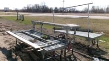 2-30" X 8' & 1020" X 8' WALKWAYS w / RAILINGS