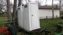 2 UNIT PORTABLE TOILET