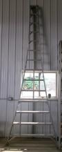 14' ALUMINUM TRIPOD ORCHARD LADDER