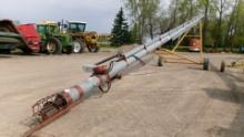 10" X 56'  HUTCHINSON PTO AUGER,  hyd. Lift