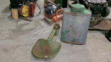 JOHN DEERE D FUEL TANK & SEAT