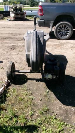 PORTABLE DR X34 PRO XL GAS POWERED WOOD SPLITTER, elec, start