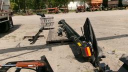 6" X 18' UNVERSETH AIR CART HYDRAULIC CONVEYOR w / HARDWARE, good cond.