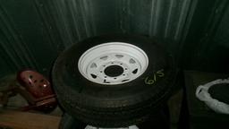 4-NEW ST235 / 80R / 16" on 8 BOLT RIMS
