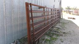 4-21'PIPE CATTLE GATES  ( 4 x your bid )