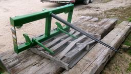 HAY FORK  JOHN DEERE H360 LOADER MTS.