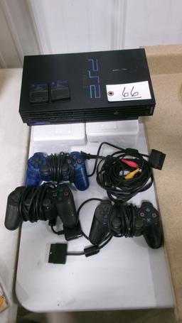 PLAY STATION 2 w / 9 games