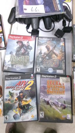 PLAY STATION 2 w / 9 games