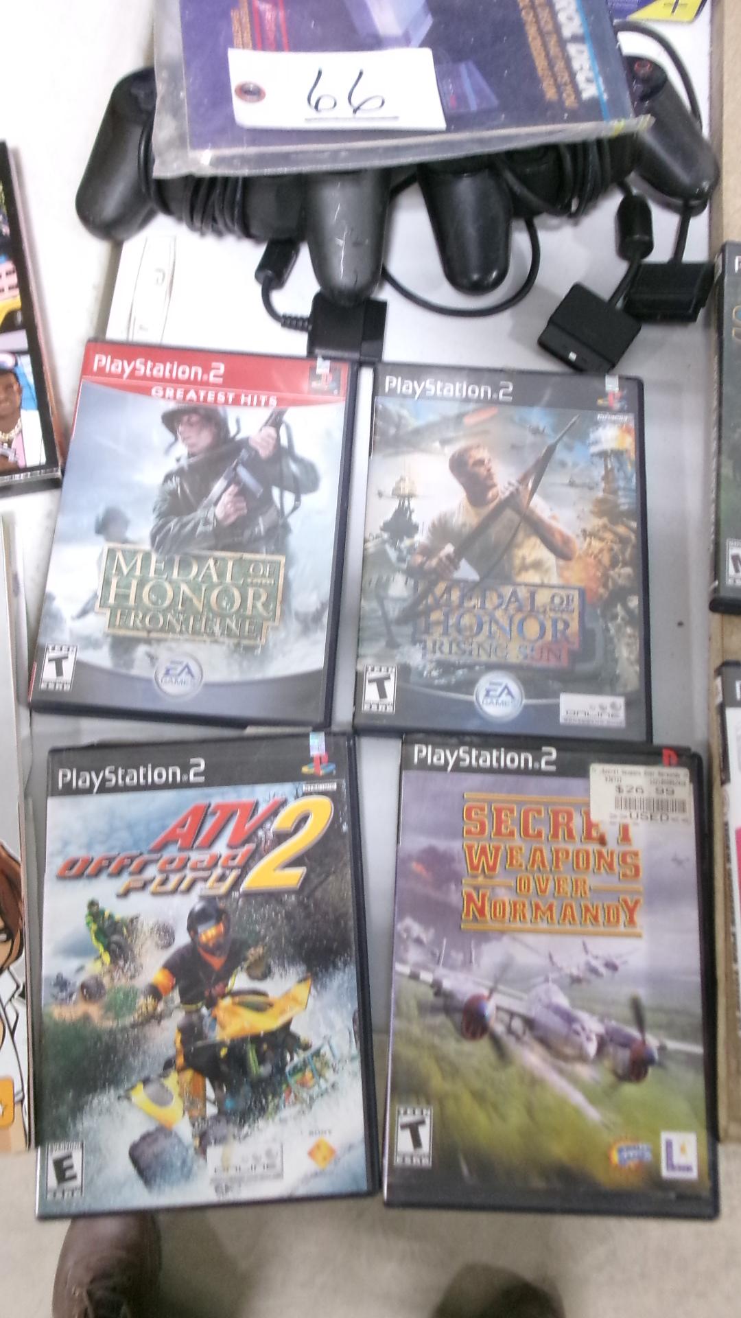 PLAY STATION 2 w / 9 games