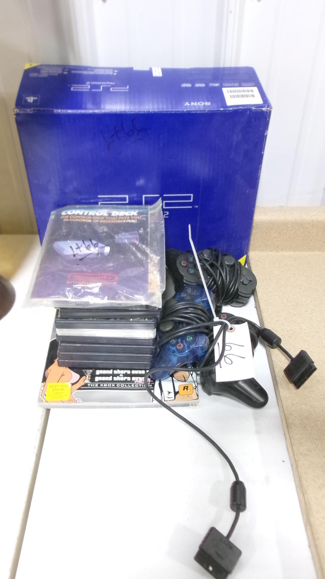 PLAY STATION 2 w / 9 games